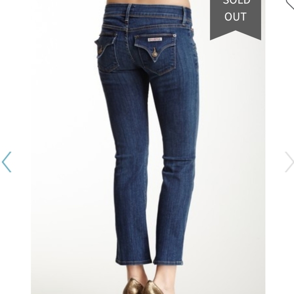 SOLD Hudson Jeans Beth Crop Baby Boot Jeans - Picture 4 of 8